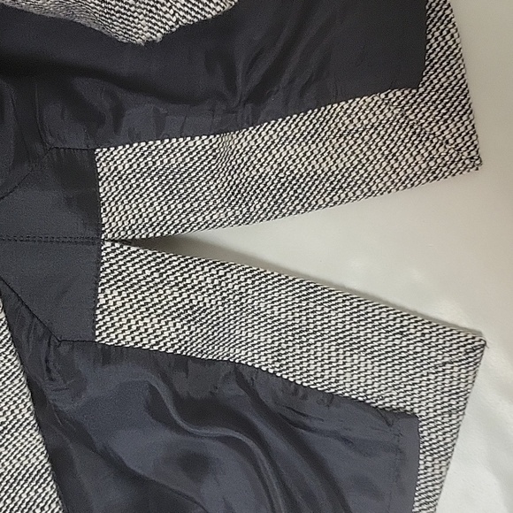 Hobbs London women's tweed sleeveless dress sz 8 knee length flax/linen - Picture 6 of 7